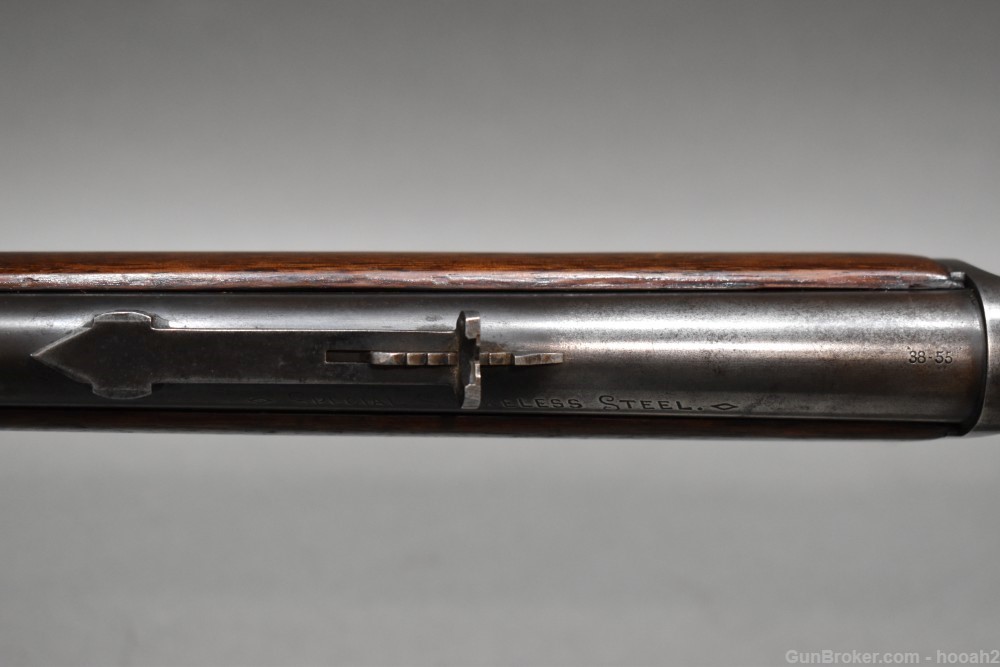 Marlin Model 1893 Lever Action Rifle 38-55 Win 26" WW1 Era-img-19