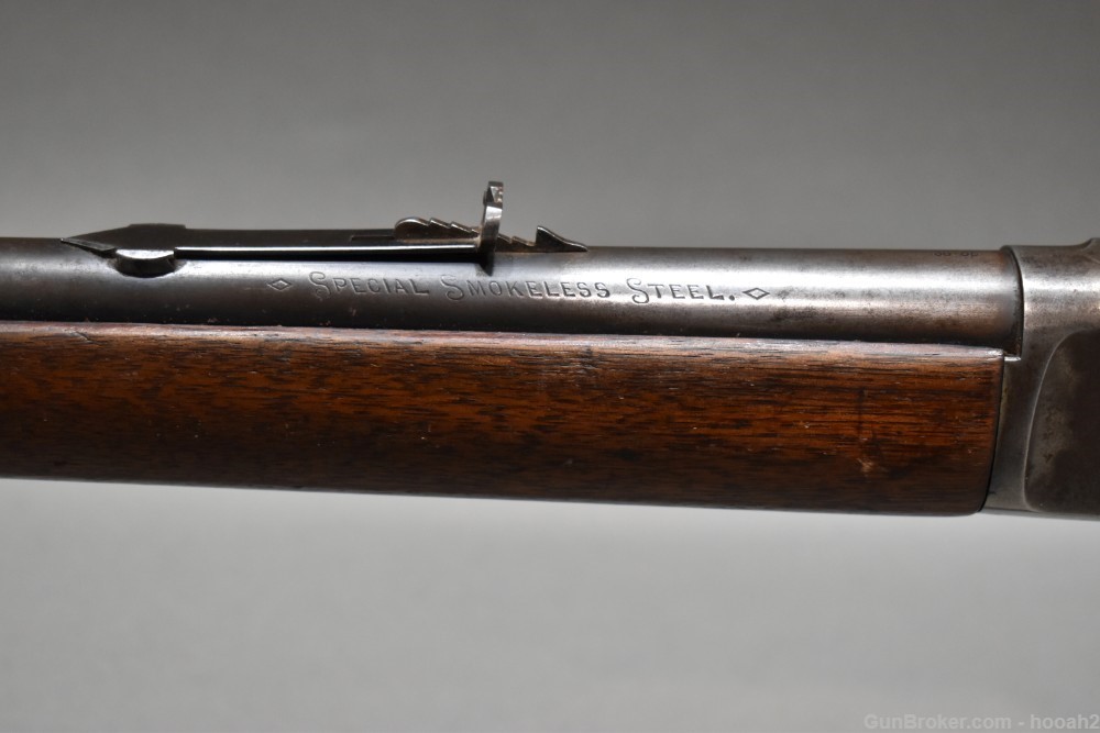 Marlin Model 1893 Lever Action Rifle 38-55 Win 26" WW1 Era-img-12