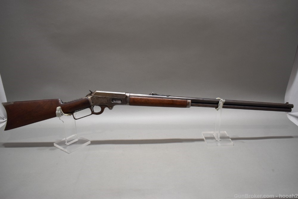 Marlin Model 1893 Lever Action Rifle 38-55 Win 26" WW1 Era-img-0
