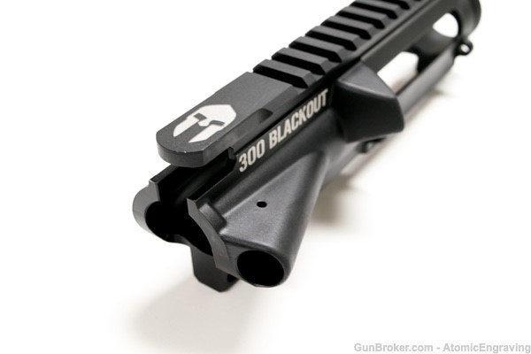 AR15 300 Blackout Forged Upper Receiver Assembly Custom Engraved MOLON LABE-img-2