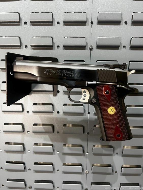 Colt 1911 National Match Gold Cup 45 ACP O5870A1-img-0