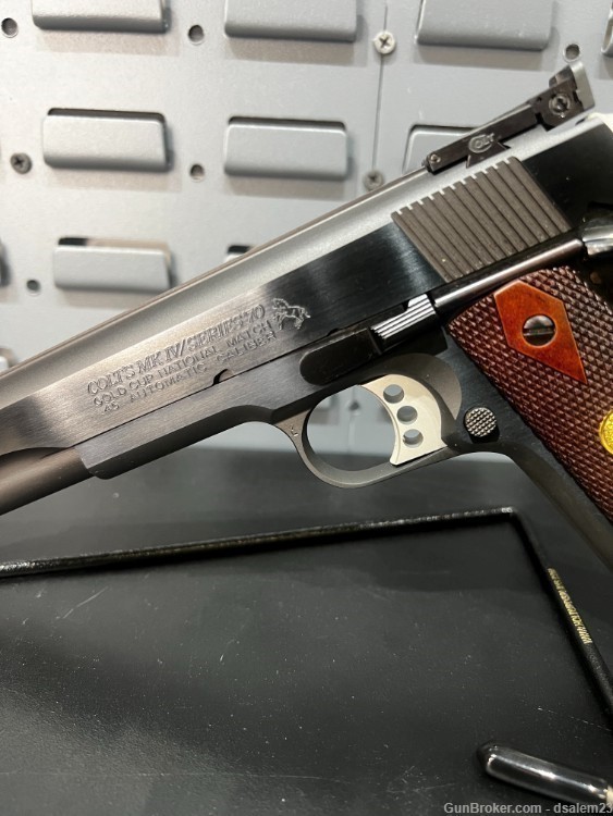 Colt 1911 National Match Gold Cup 45 ACP O5870A1-img-3