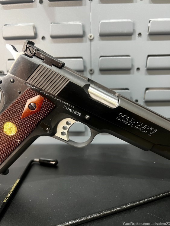 Colt 1911 National Match Gold Cup 45 ACP O5870A1-img-7