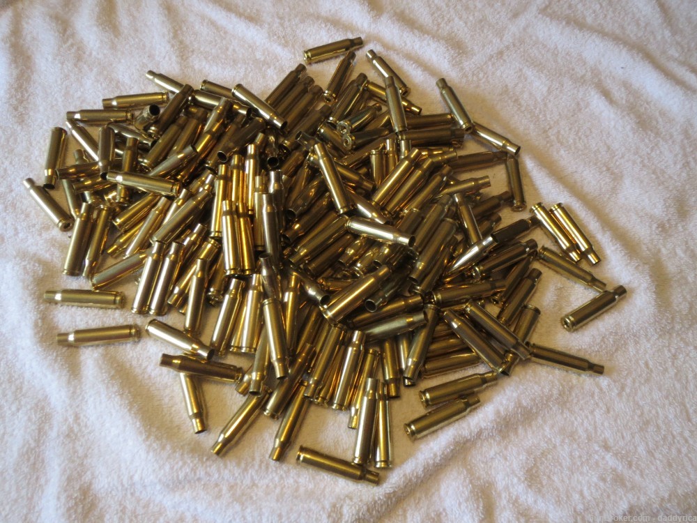 308 WIN/7.62X51 Once Fired Mixed Commercial Import/Military Brass Cleaned  -img-0