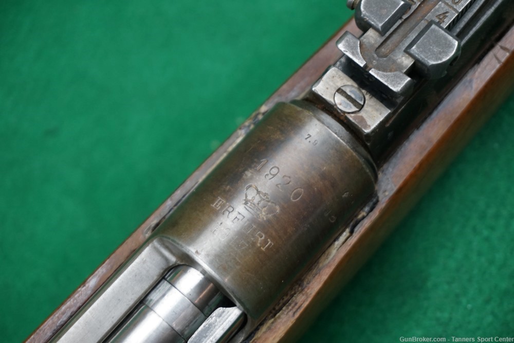 1920 Erfurt Mauser KAR98 KAR 98 Sporter 8mm 24" No Reserve $.01 Start-img-11