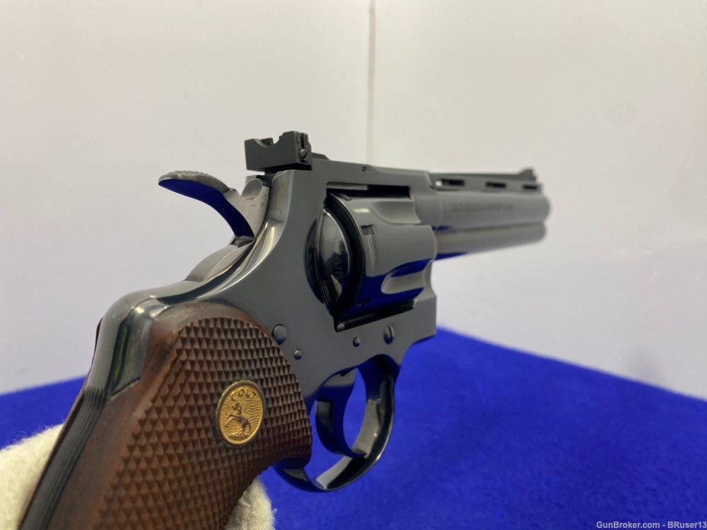 1959 Colt Python .357 Mag Royal Blue *ICONIC EARLY SNAKE-SERIES REVOLVER*-img-25