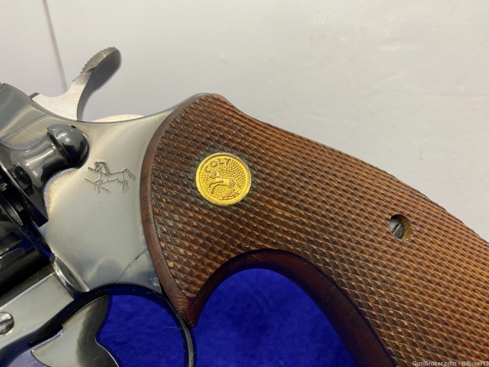 1959 Colt Python .357 Mag Royal Blue *ICONIC EARLY SNAKE-SERIES REVOLVER*-img-4