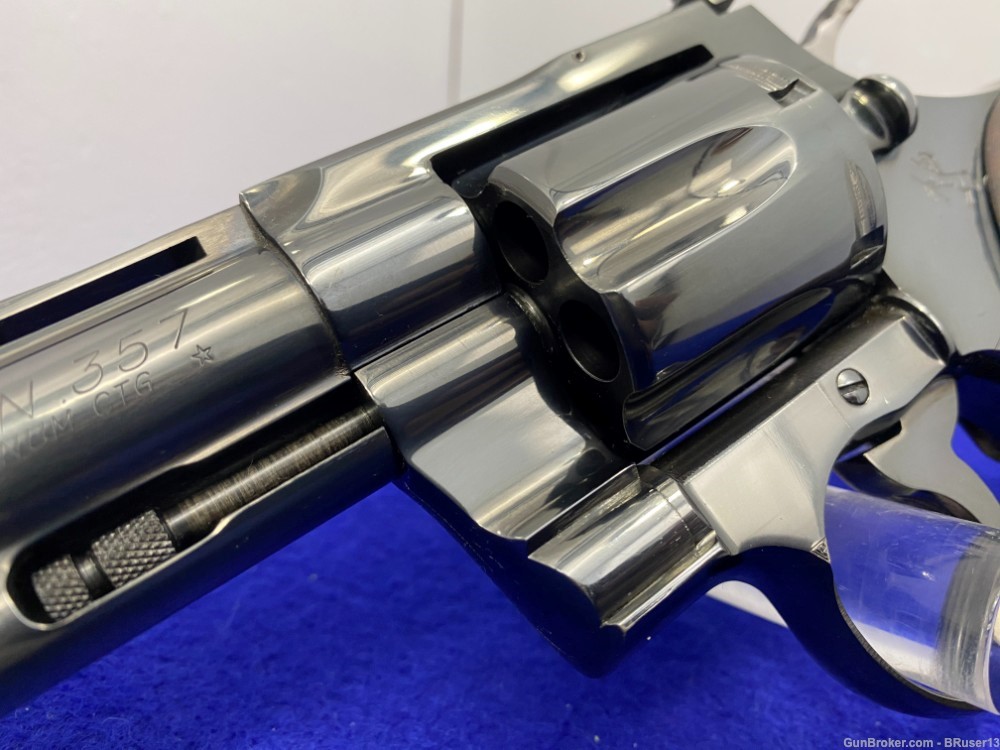 1959 Colt Python .357 Mag Royal Blue *ICONIC EARLY SNAKE-SERIES REVOLVER*-img-8