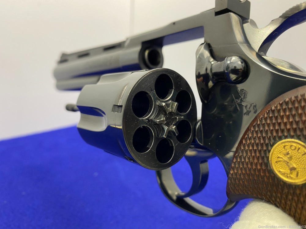 1959 Colt Python .357 Mag Royal Blue *ICONIC EARLY SNAKE-SERIES REVOLVER*-img-19