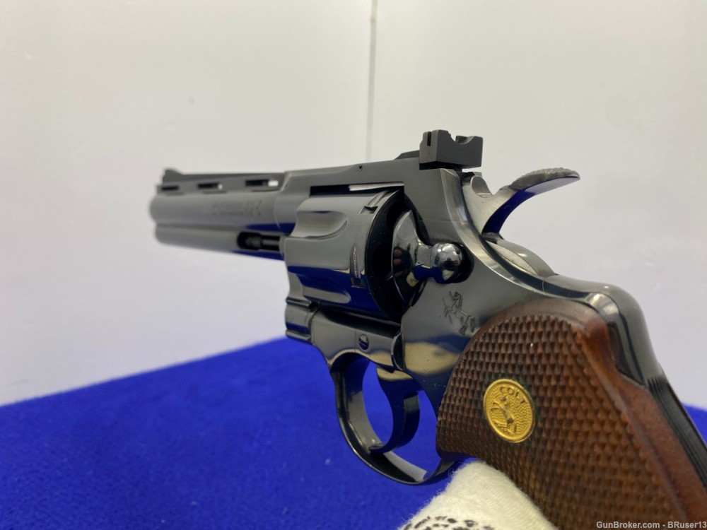 1959 Colt Python .357 Mag Royal Blue *ICONIC EARLY SNAKE-SERIES REVOLVER*-img-26