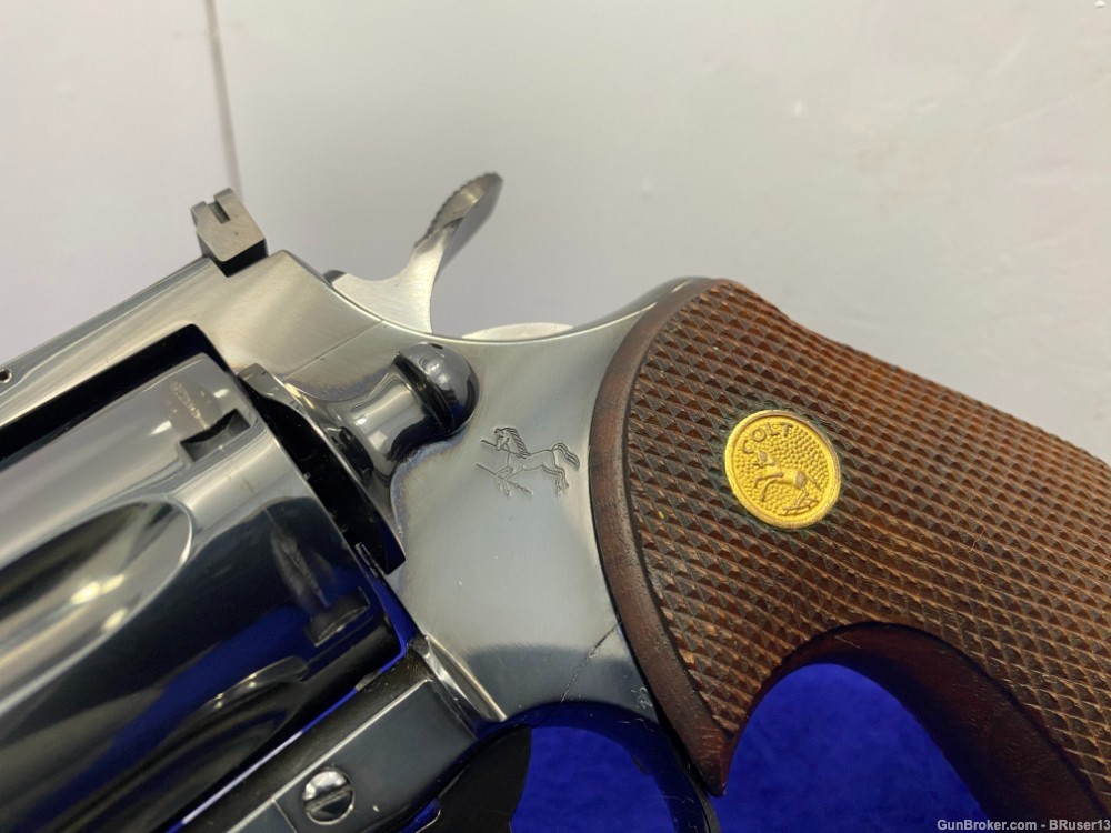 1959 Colt Python .357 Mag Royal Blue *ICONIC EARLY SNAKE-SERIES REVOLVER*-img-5