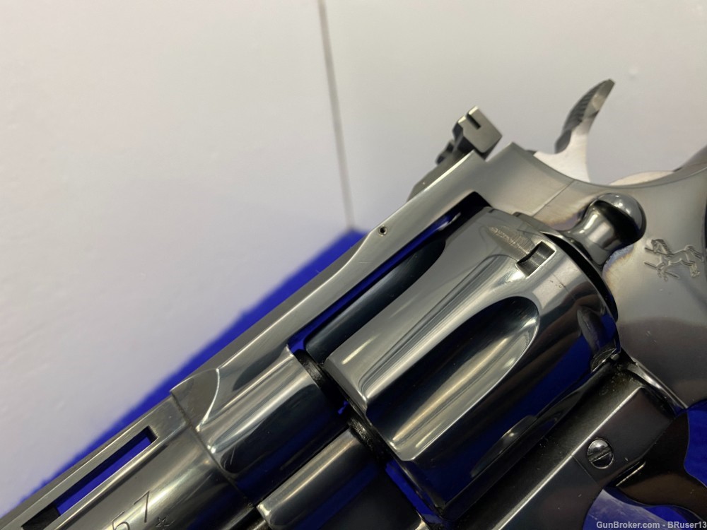 1959 Colt Python .357 Mag Royal Blue *ICONIC EARLY SNAKE-SERIES REVOLVER*-img-10