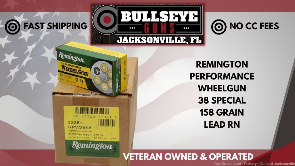 Remington Performance WheelGun .38 Special Ammunition 500 Rounds 158 Grain -img-0