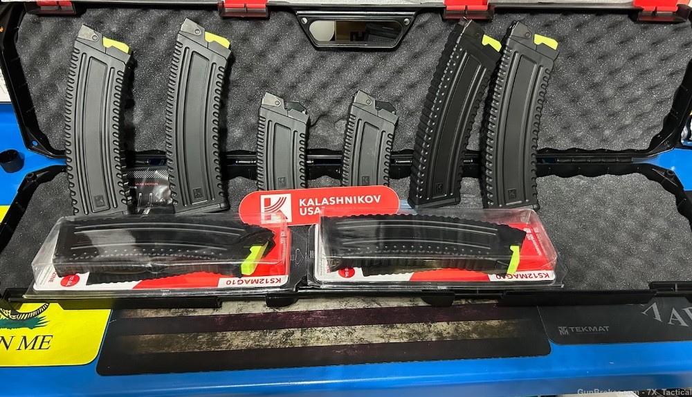 Kalashnikov Komrad 12ga. Pistol 7-10rd mags 2-5rd mags NR-img-2