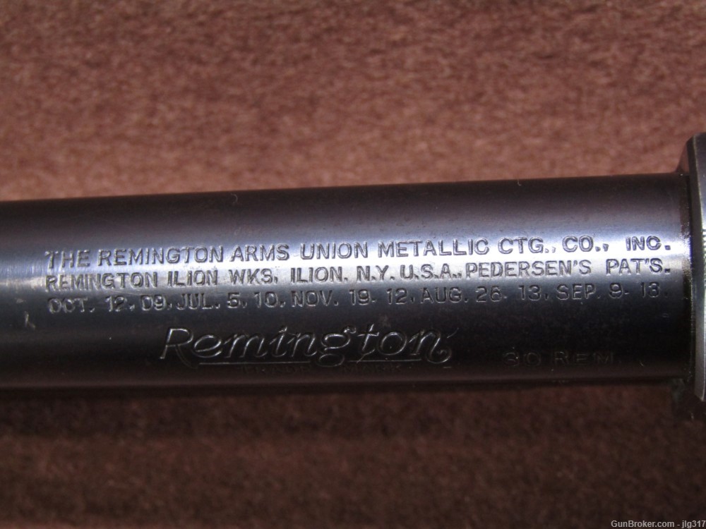 Remington Model 14 30 Rem Pump Action Rifle-img-18