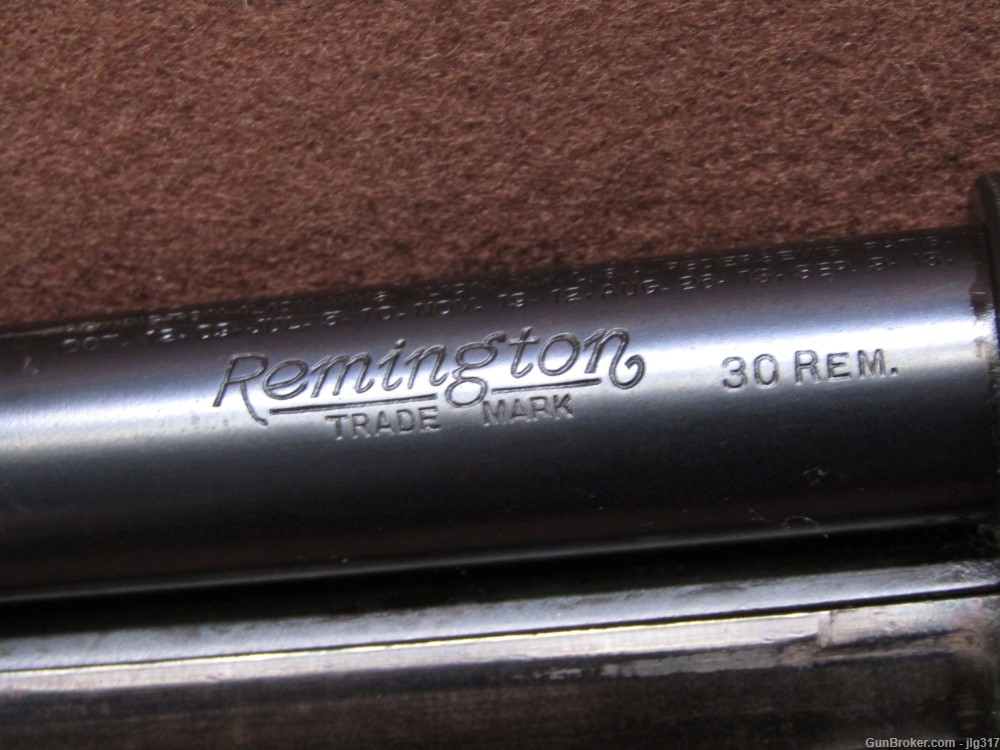 Remington Model 14 30 Rem Pump Action Rifle-img-17