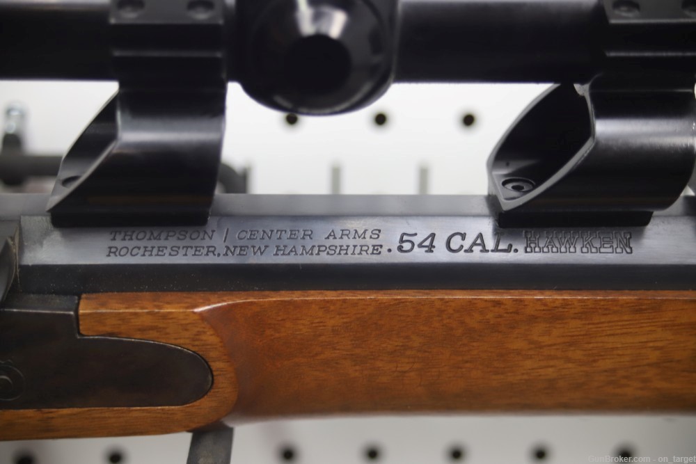 Thompson Center 54cal Muzzleloader with Scope-img-14