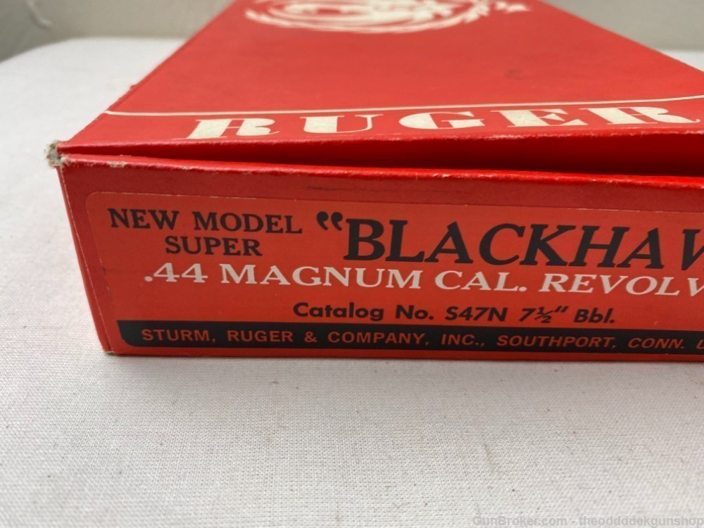 Ruger New Model Super Blackhawk 44 Mag 7-1/2"-img-4