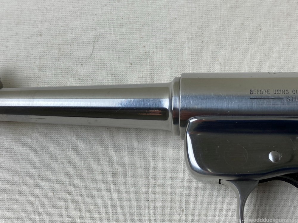 Ruger 22 LR 1 Of 5000 Bill Ruger Comm. High Gloss Stainless-img-25