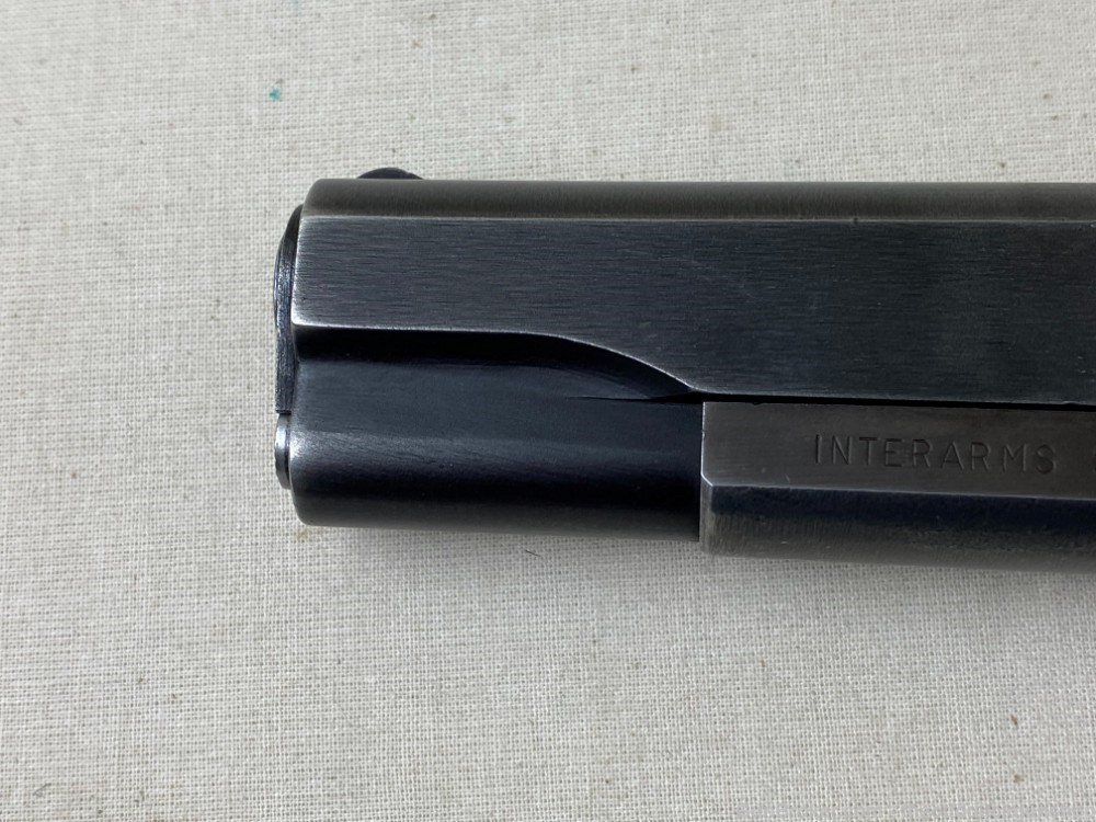 Remington Rand 1911 45 acp Interarms Silver Cup 5"-img-6