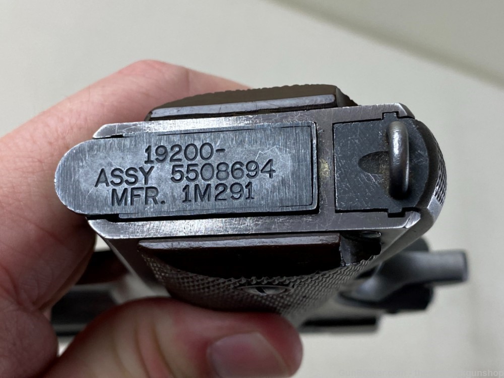 Remington Rand 1911 45 acp Interarms Silver Cup 5"-img-29