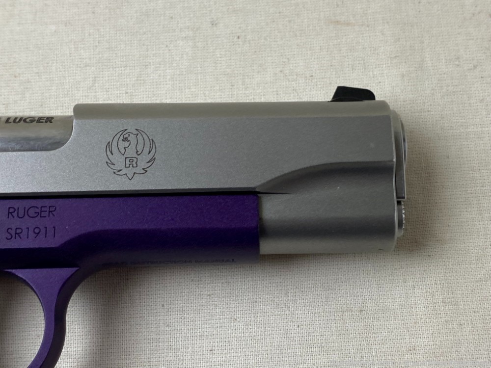 Ruger SR1911 9mm 4.25" Purple Anodize-img-15