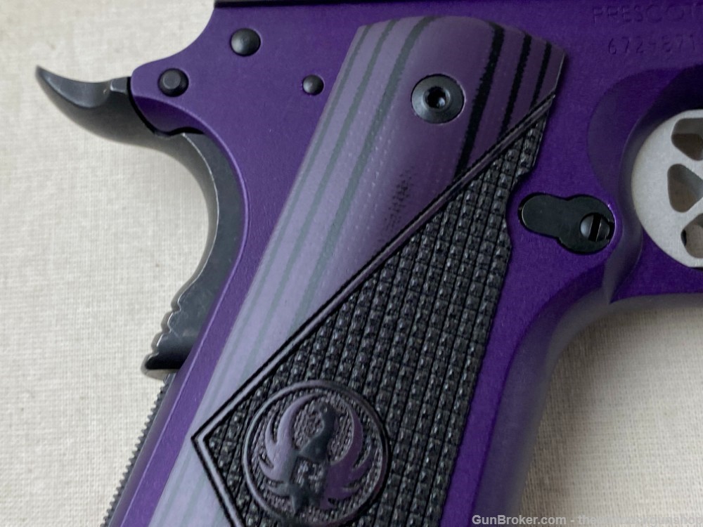 Ruger SR1911 9mm 4.25" Purple Anodize-img-12
