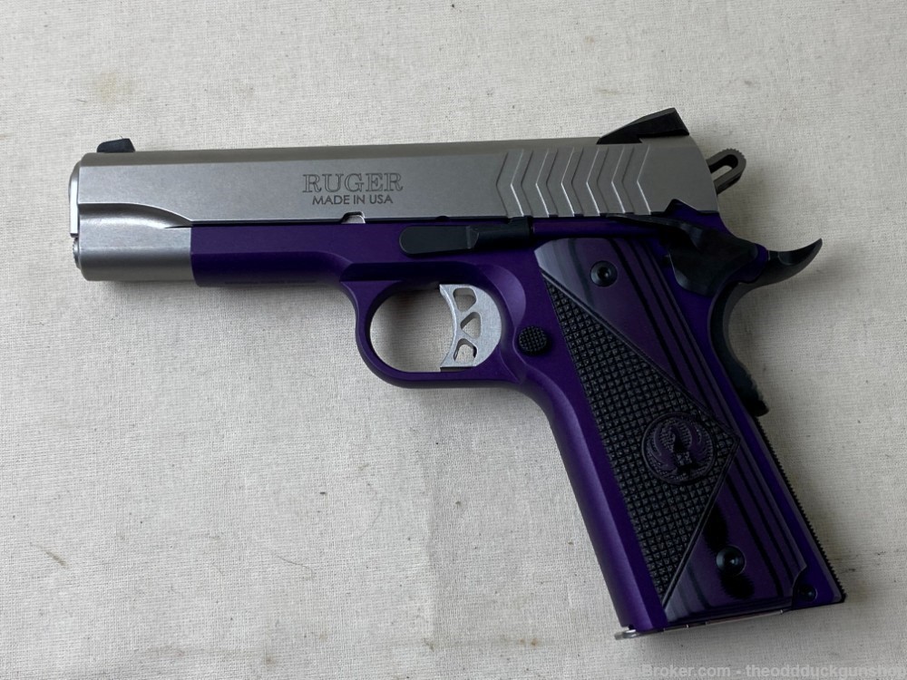Ruger SR1911 9mm 4.25" Purple Anodize-img-3