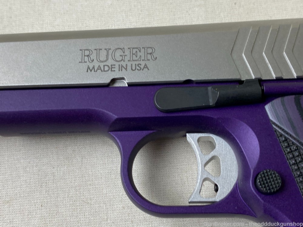 Ruger SR1911 9mm 4.25" Purple Anodize-img-7