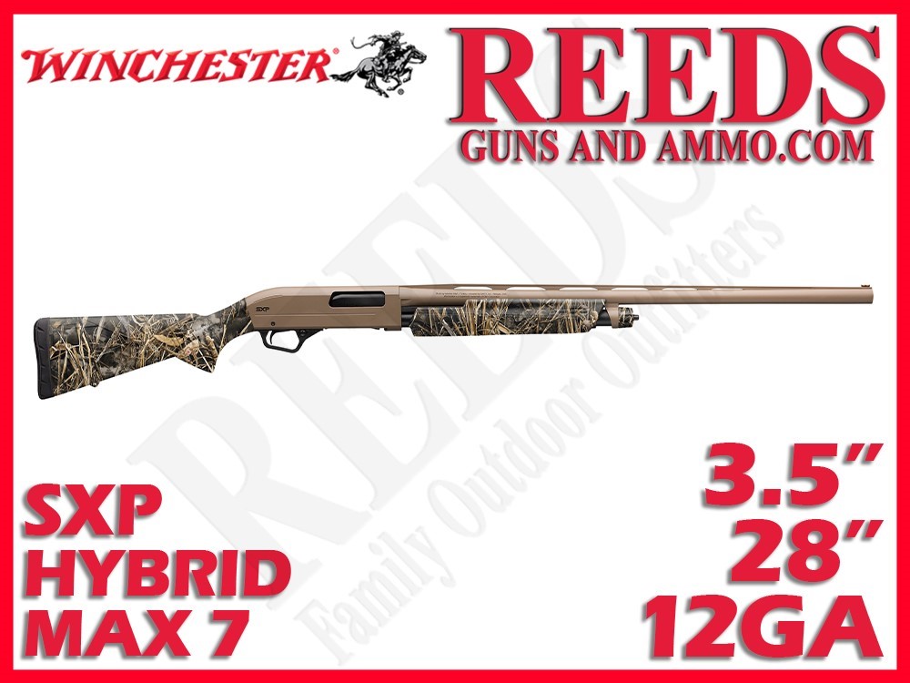 Winchester SXP Hybrid Hunter Max 7 FDE 12 Ga 3-1/2in 28in 512432292-img-0