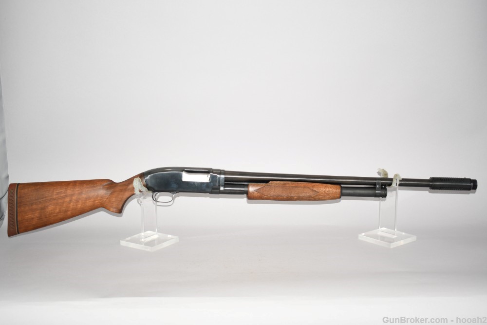 Winchester Model 12 SKEET Type Pump Shotgun 2 3/4" 12 G Factory Cutts 1942-img-0