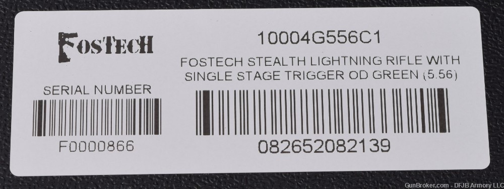 FosTech Stealth Lightning AR-15 Rifle.  556 NATO.  No CC Fee.-img-9