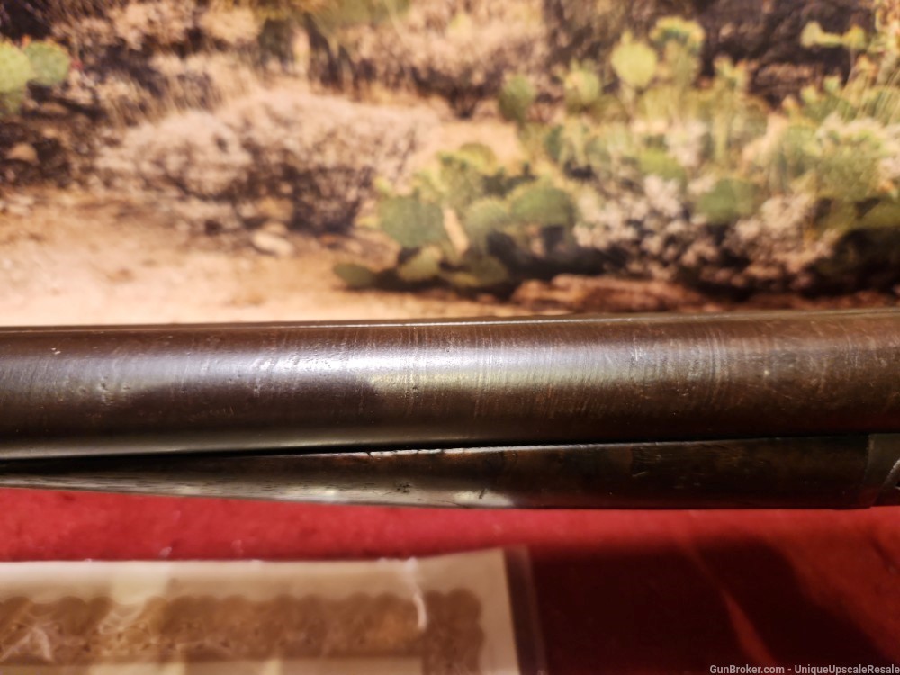 Scarce Colt 1878 double barrel shotgun made in 1882 12 gauge-img-7