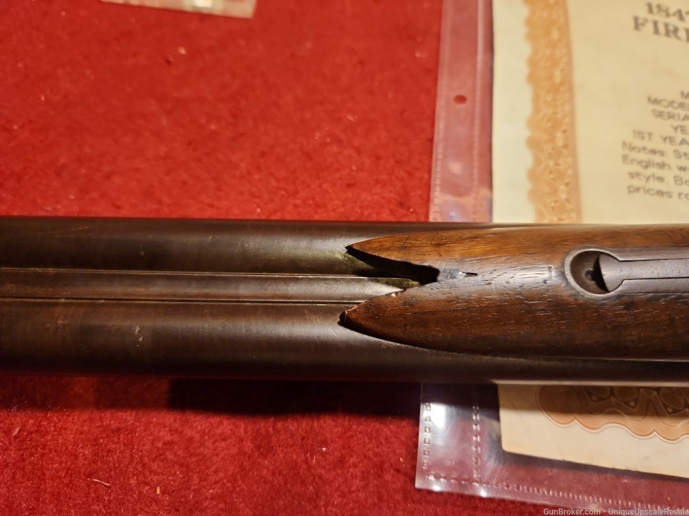 Scarce Colt 1878 double barrel shotgun made in 1882 12 gauge-img-10
