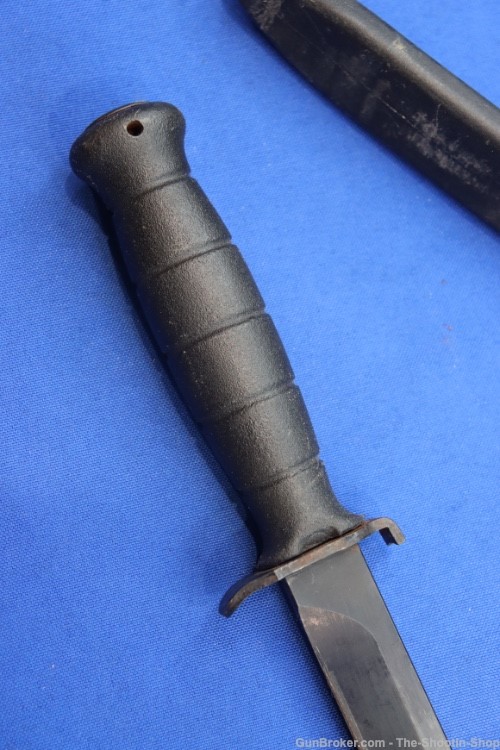 Glock Model 78 Field Knife Early Mfg AUSTRIA Military OLD LOGO Blk Scabbard-img-9