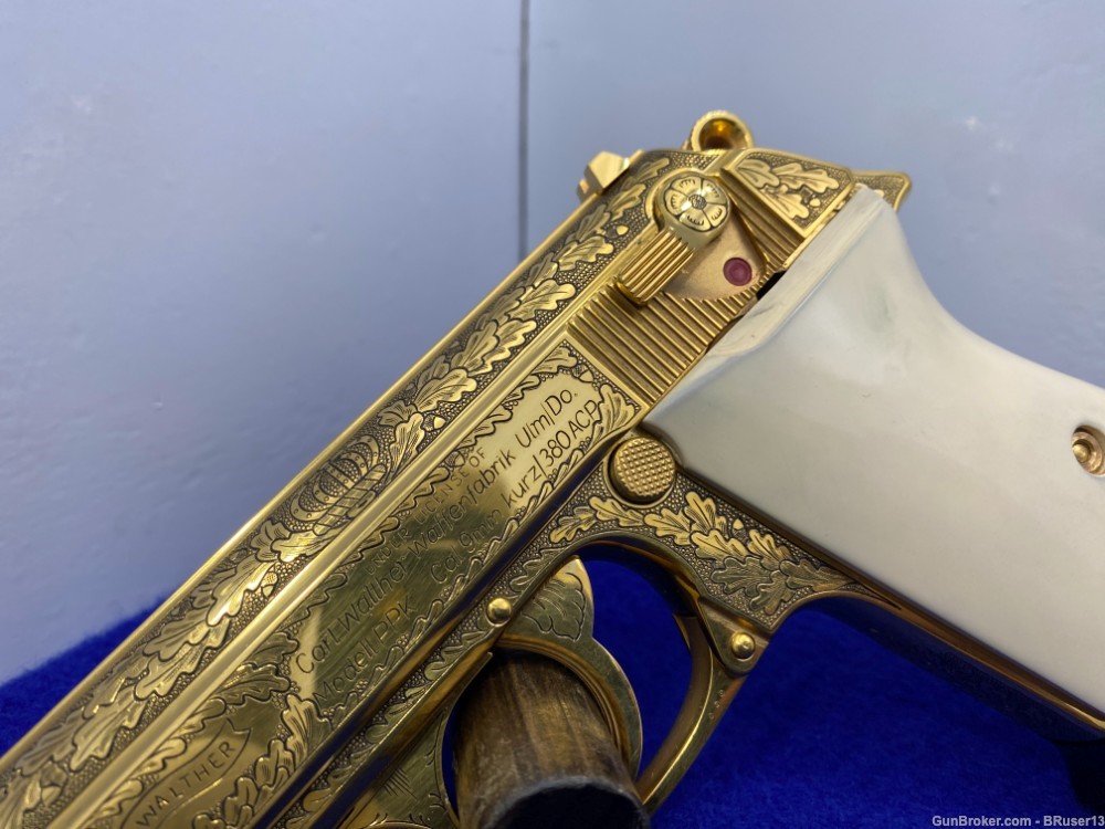 Walther PPK .380 ACP Gold 3.35" *MI-6 BRITISH SIS COMMEMORATIVE 167 of 500*-img-8