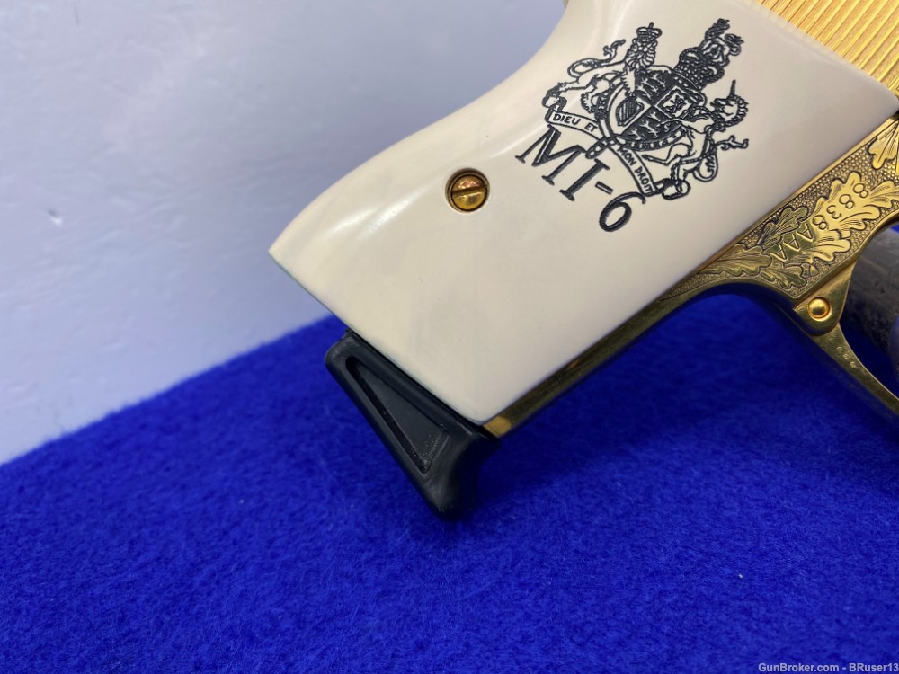 Walther PPK .380 ACP Gold 3.35" *MI-6 BRITISH SIS COMMEMORATIVE 167 of 500*-img-14
