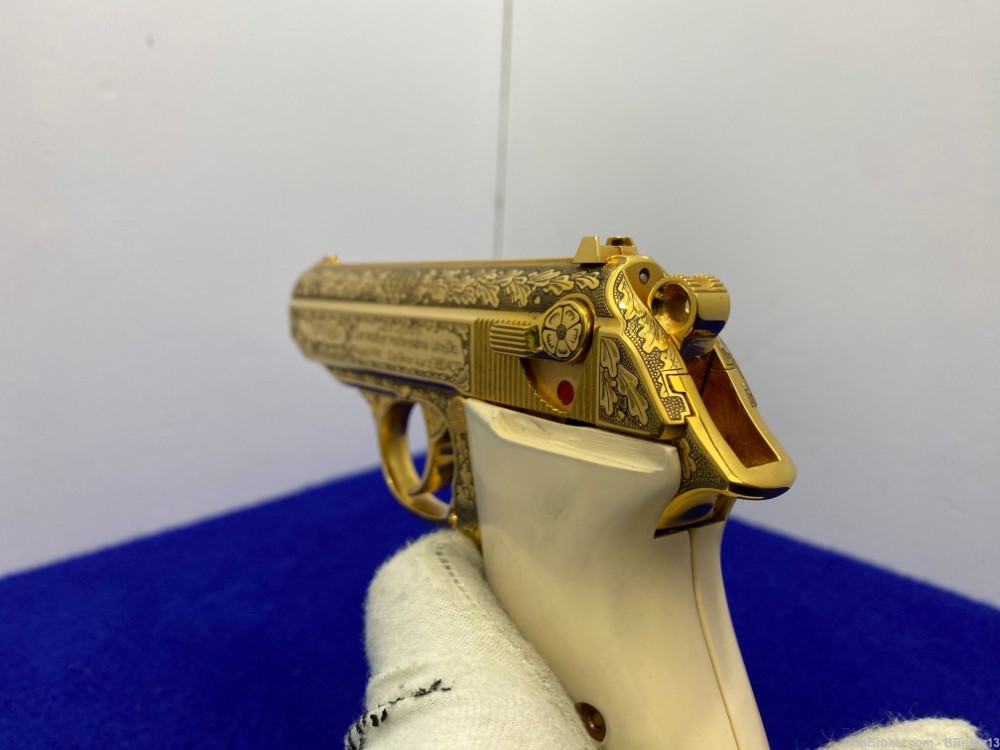 Walther PPK .380 ACP Gold 3.35" *MI-6 BRITISH SIS COMMEMORATIVE 167 of 500*-img-23
