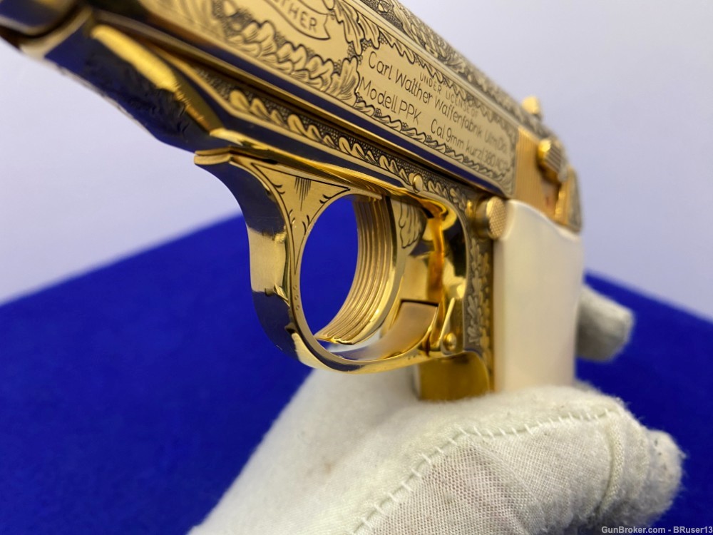 Walther PPK .380 ACP Gold 3.35" *MI-6 BRITISH SIS COMMEMORATIVE 167 of 500*-img-30