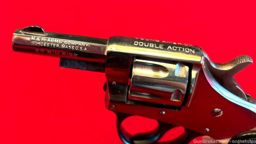 H&R Young America Double Action .22 Revolver - Harrington & Richardson MINT-img-5