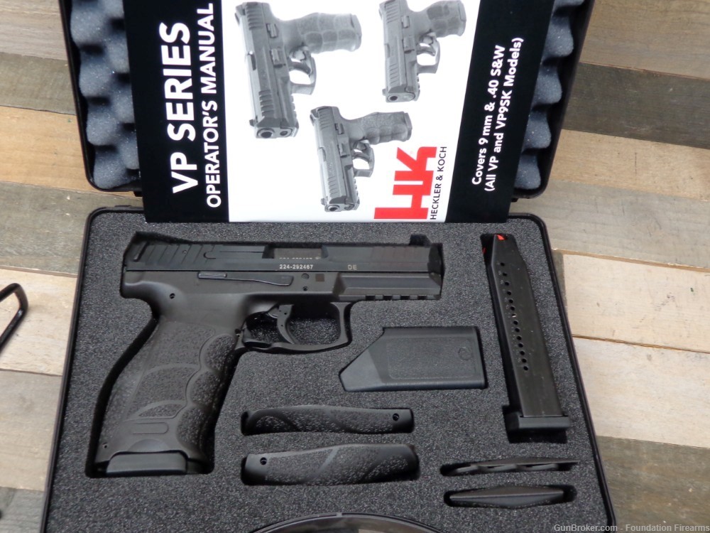 Heckler & Koch HK VP9 9mm Semi Auto Pistol -img-3