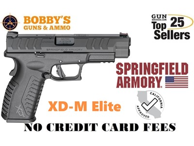 Springfield Armory XDME9459BCA XD-M Elite *CA Compliant 9mm 10+1