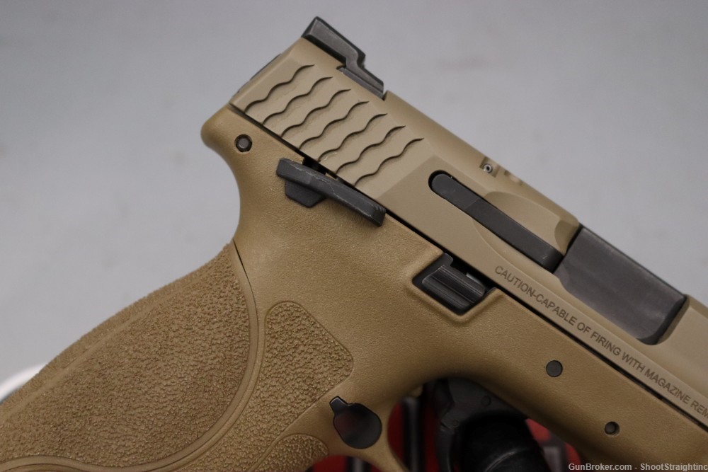 Smith & Wesson M&P9 2.0 9mm 5.00"bbl TS FDE w/Case-img-6