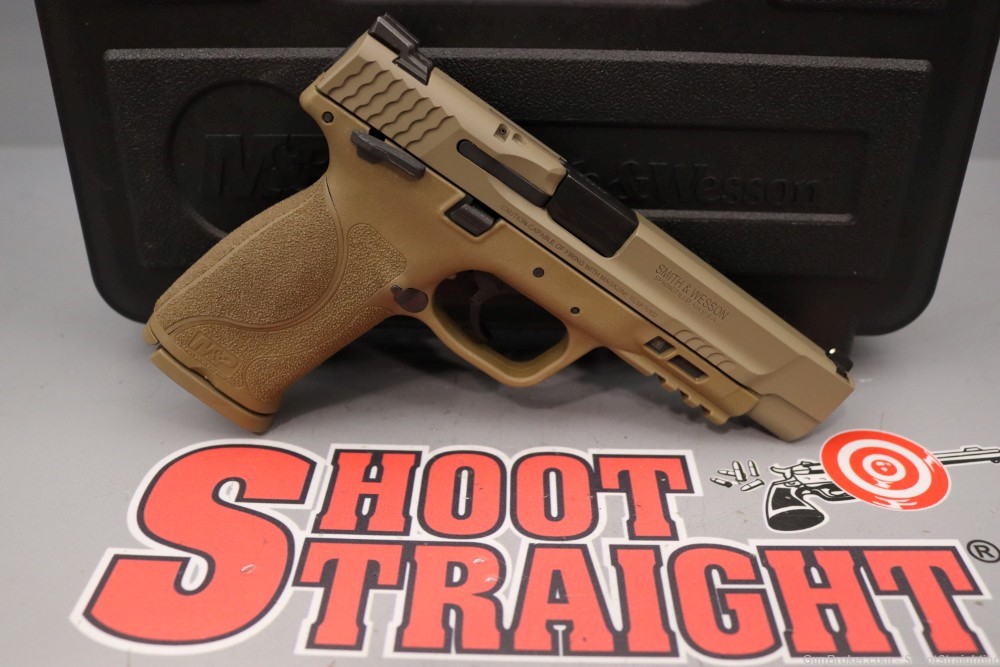 Smith & Wesson M&P9 2.0 9mm 5.00"bbl TS FDE w/Case-img-0