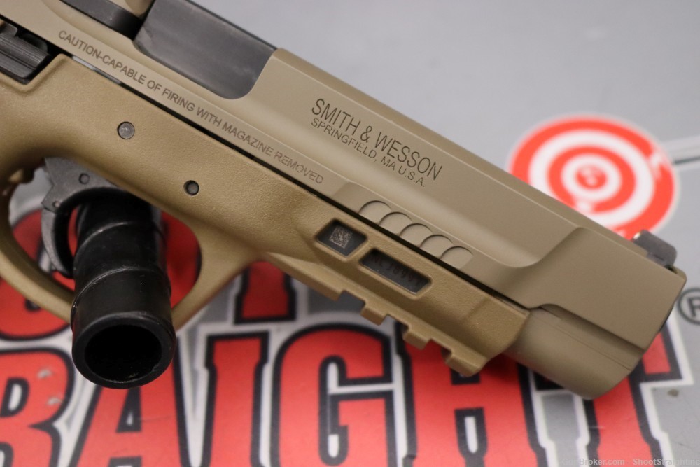 Smith & Wesson M&P9 2.0 9mm 5.00"bbl TS FDE w/Case-img-9