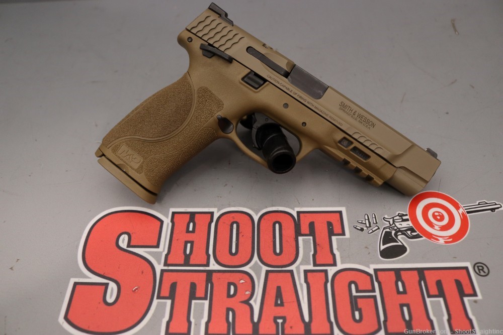Smith & Wesson M&P9 2.0 9mm 5.00"bbl TS FDE w/Case-img-4
