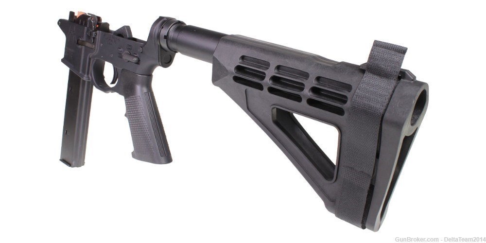 Spikes Tactical AR9 9mm Colt Style Complete Lower - SBM4 and ASC Magazine-img-2