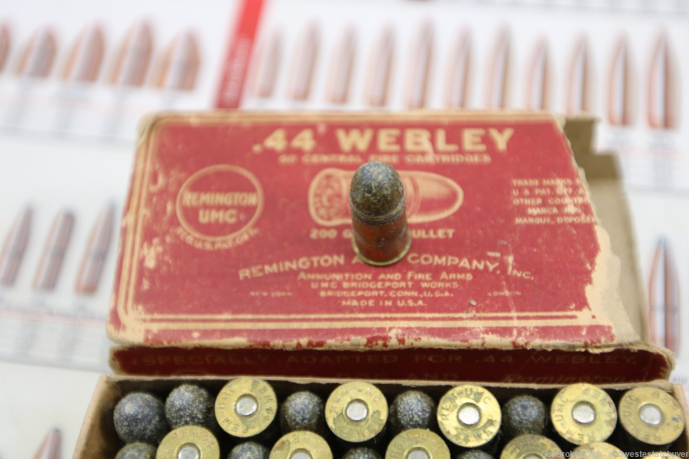 Remington .44 Webley .442 REM-UMC 200gr 1 Box 49 Rounds 10.5x17R RIC RARE-img-7