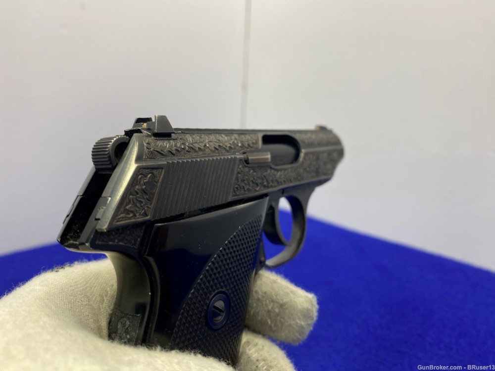 1977 Walther TPH .22LR Blue 2 5/8" *RARE OAK LEAF ENGRAVED EXAMPLE*-img-25