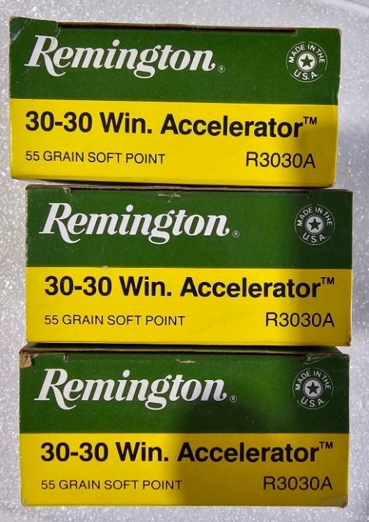 60 rounds of Remington 30-30 Accelerator 55 gr PSP-img-0